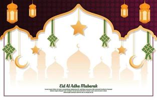 Eid Al AdhaTemplate vector