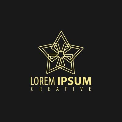 Premium Luxury Gold Star logo designs