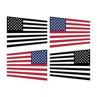 4 july independence day of USA vector image