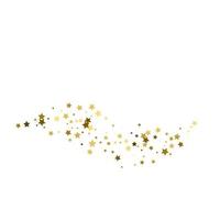 Confetti background Golden holiday texture