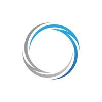 Circle logo template vector icon design