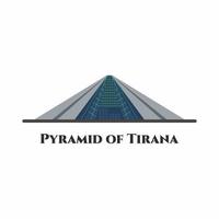 la pirámide de tirana vector