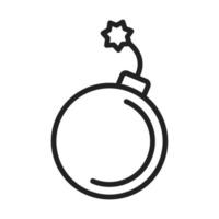cyber security and information or network protection caution problem line style icon vector