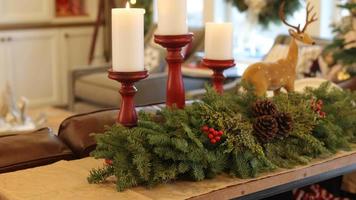 Festive Christmas decor video