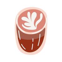 coffee cup drink free form style icon vector