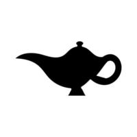 tea pot line style icon vector