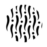 lines and points organic pattern line style vector