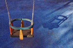 swing in the playground photo