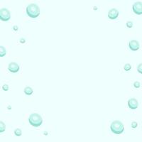 frame from soap bubbles vector