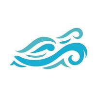 ocean water flat style icon vector