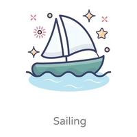 Design of Sailing vector