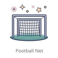 Football Net arena vector