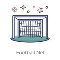 Football Net arena vector