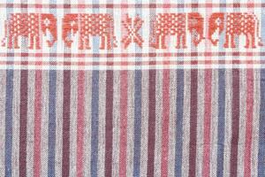 native sarong with elephant pattern photo