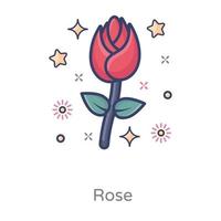 Rose Flower Design vector