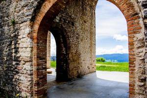 Forte Interrotto with cloudy sky photo