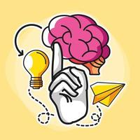 idea think innovation vector