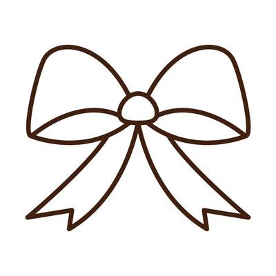 red ribbon bow Vector 12955477 Vector Art at Vecteezy