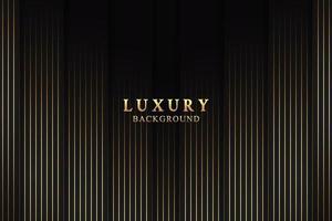 Abstract elegant luxury background concept with black and gold texture vector