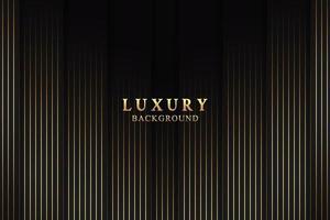 Abstract elegant luxury background concept with black and gold texture vector