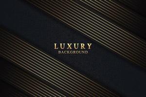 Abstract elegant luxury background concept with black and gold texture vector