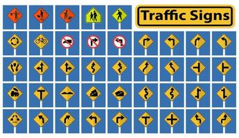 Set Traffic Signs,Prohibition,Warning Red circle Symbol Sign Isolate on White Background,Vector Illustration vector