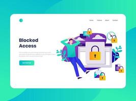 The Access Blocked vector