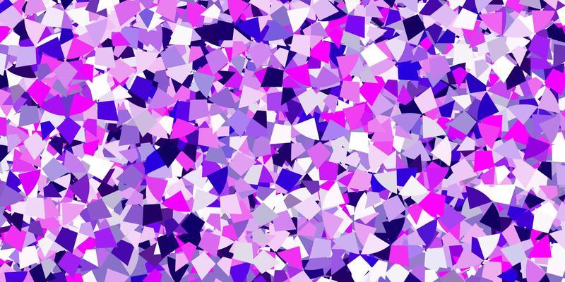 Light blue red vector texture with triangular style