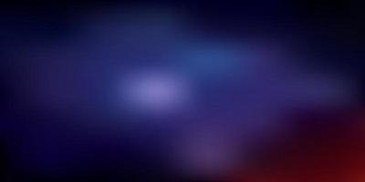 Dark blue red vector abstract blur pattern