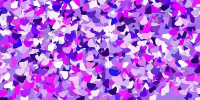 Light purple pink vector template with abstract forms