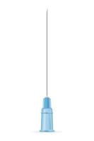 medical needle for syringe for injection stock vector illustration isolated on white background