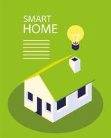 smart home electricity vector