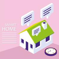 smart home programming vector