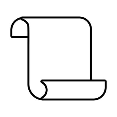 paper sheet document line style icon