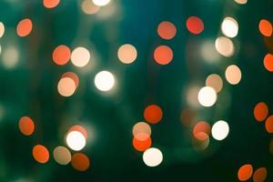 Christmas and Happy New Year defocused abstract background photo