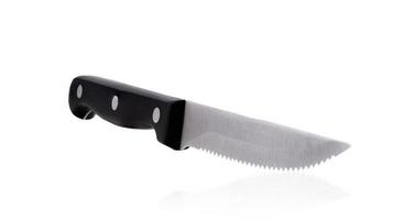 Accesorios de cocina cuchillo de cocina con fondo foto