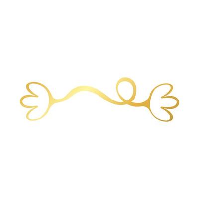 elegant border frame with flowers decoration golden gradient style icon