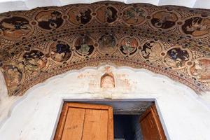 Decoraciones de puertas Khandela Rajasthan India foto
