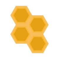 agriculture and farming hive honey flat icon style vector