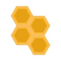 agriculture and farming hive honey flat icon style vector