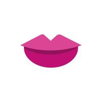 female mouth icon vector