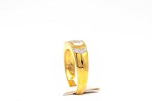 Sir name ring 9k gold photo