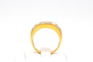 Sir name ring 9k gold photo