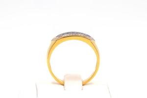 Sir name ring 9k gold photo