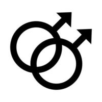 sexual orientation symbol icon vector