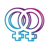 sexual orientation symbol icon vector