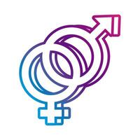 sexual orientation symbol icon vector