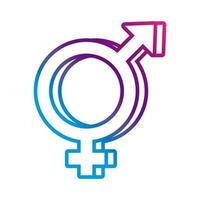 LGBTQ community symbol icon vector