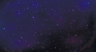 fondo de cielo estrellado brillante de noche vector