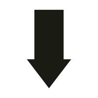 mobile application download data web button menu digital silhouette style icon vector